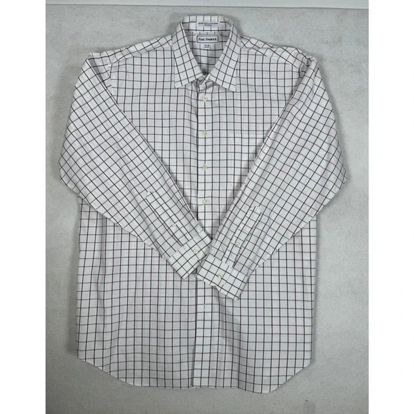 Paul Frederick Men's 17.5x34 dress shirt Non Iron 100% Cotton (Lot of 3) - Picture 12 of 14